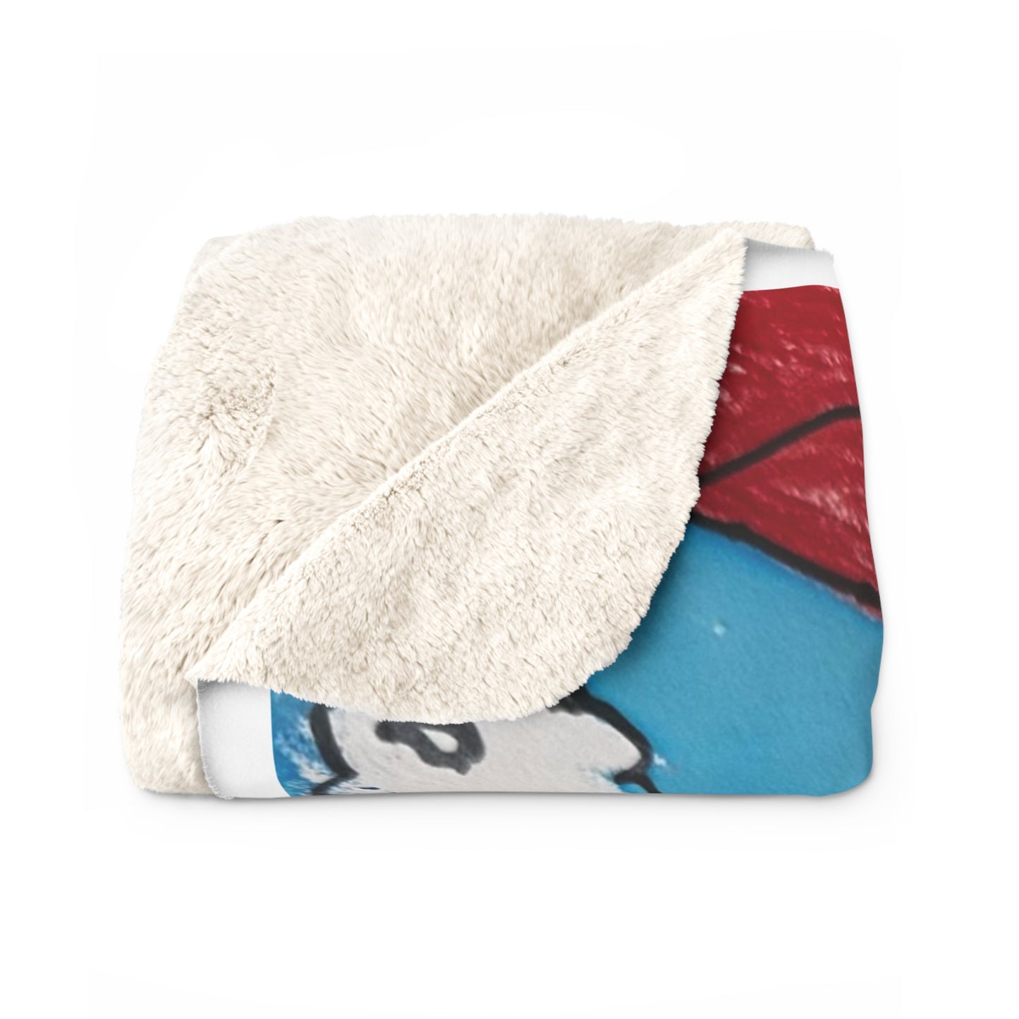 Colin's Blankets - Original Blanket. Colorful Sherpa Blanket for Cozy Living